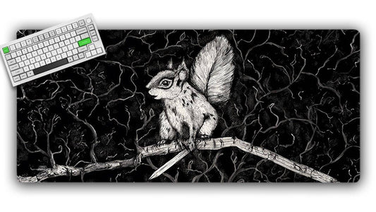 Squirrel Warrior Gaming Mat