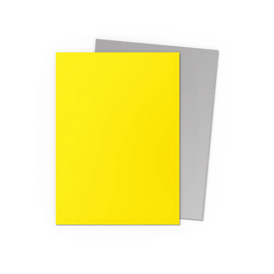 Dragon Shield: Yellow & Silver - Matte Dual Sleeves