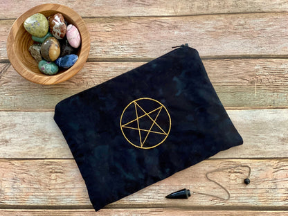 Pentacle Tarot Card Bag